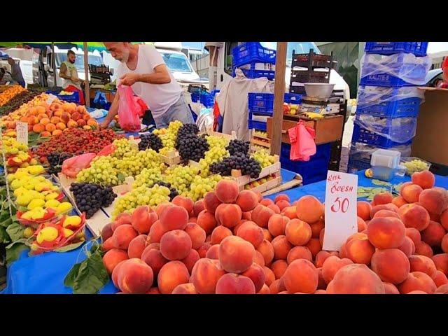 Erdek, Pazartesi Pazarı  - 15 Temmuz 2024 - #bazaar #erdek #bandırma #balıkesir #vlog