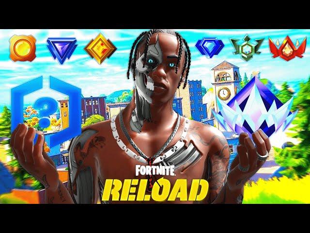 Unranked to Unreal Reload SPEEDRUN! (Fortnite Zero Build)