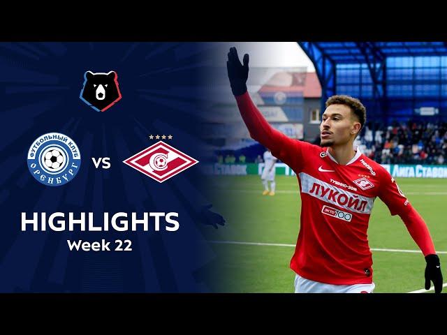 Highlights FC Orenburg vs Spartak (1-3) | RPL 2019/20