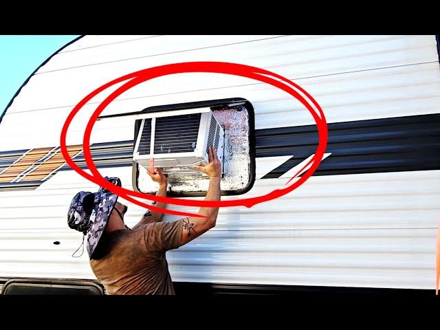 How to Install a Window AC Unit in an RV: Set up in minutes!