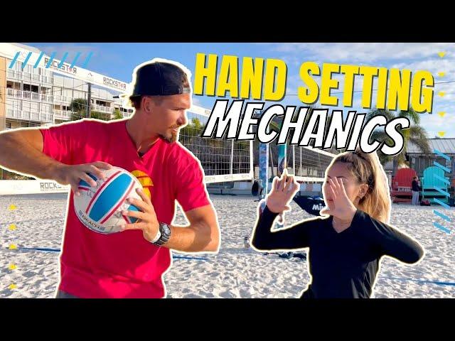 MASTER Hand Setting Mechanics for Volleyball and Make Setting EASY!