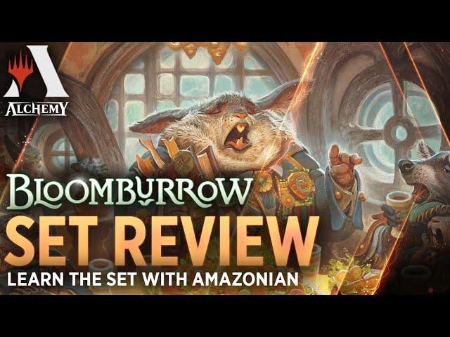 Set Review - Bloomburrow Alchemy | Learn the Set with Amazonian | MTG Arena