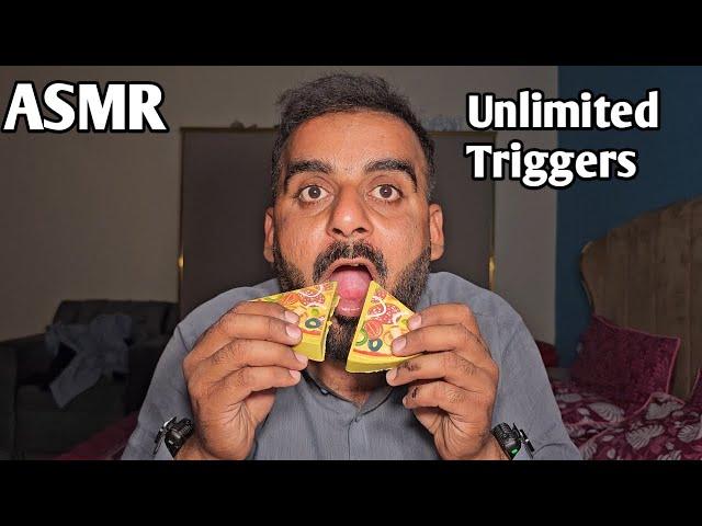 ASMR with Unlimited unusual Triggers in 17 minutes