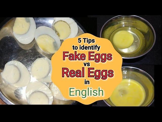 Real Egg vs Fake Egg | How To Identify Plastic Eggs? (REAL EGG VS FAKE EGG)