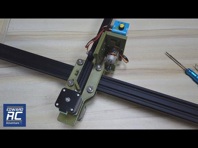 ERC TimSav Part 3 - X Axis - DIY CNC Foamboard Cutter