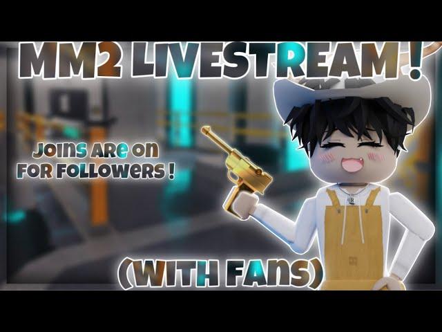 MM2 LIVESTREAM (playing with fans)