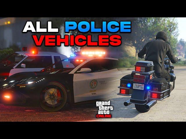 *EASY* Get ALL Rare Police Vehicles in GTA 5 Online! (Updated Guide)