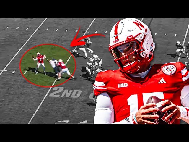 Dylan Raiola's Nebraska Debut Was INSANE!