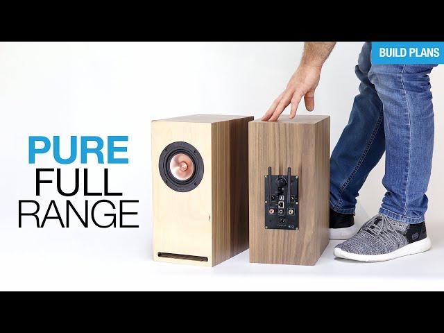 Building a Full-Range Bookshelf / Desktop Monitor Speaker - by SoundBlab