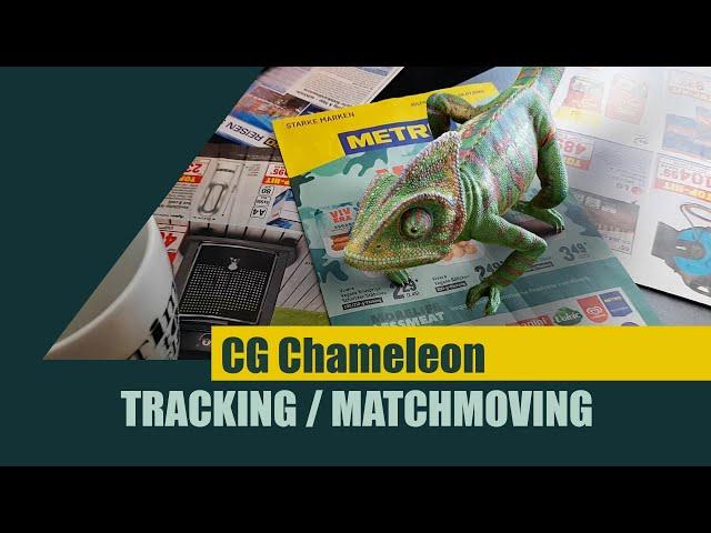 CG Chameleon TRACKING / MATCHMOVING / VFX (3D Animation)