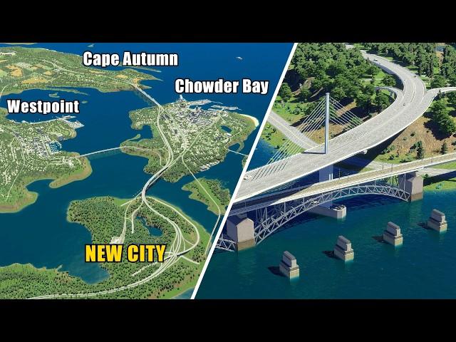 Starting a NEW Realistic City: Big Infrastructure | Cities Skylines 2