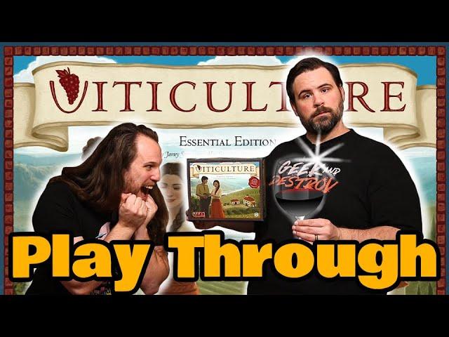 Viticulture Playthrough | The Game Haus