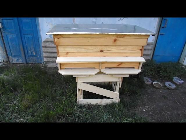 Мой первый в жизни улей готов.