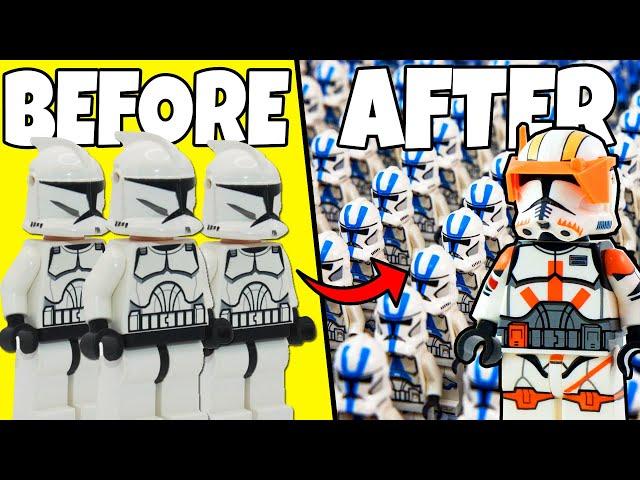 Building Every CLONE ARMY in LEGO...