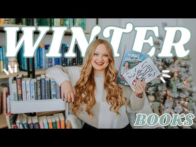 WINTER BOOK RECOMMENDATIONS + TBR ️ holiday romance, snowy mysteries, cozy fantasy & more!