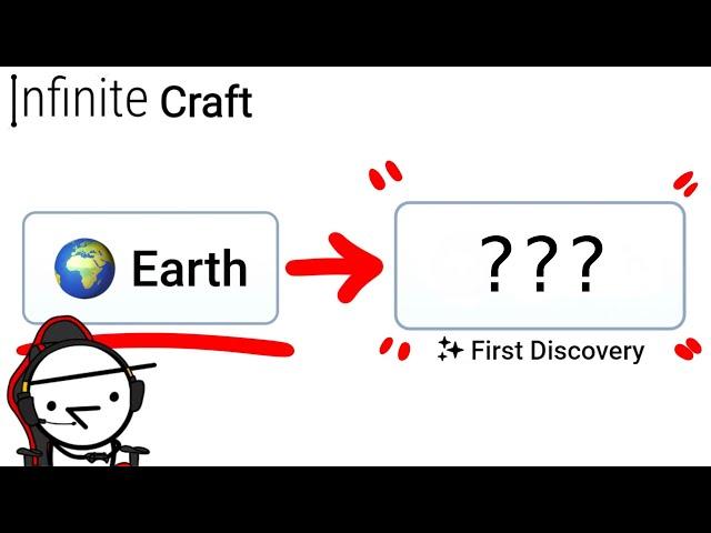 Just EARTH to First Discovery? | Infinite Craft (technicality win)