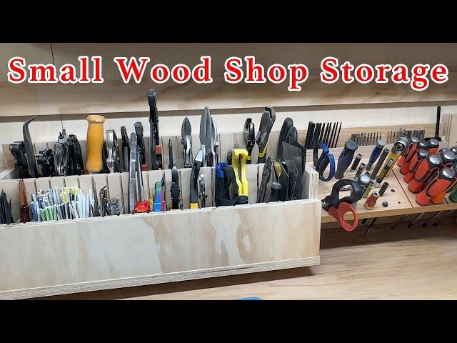 Small Wood Shop Storage Ideas