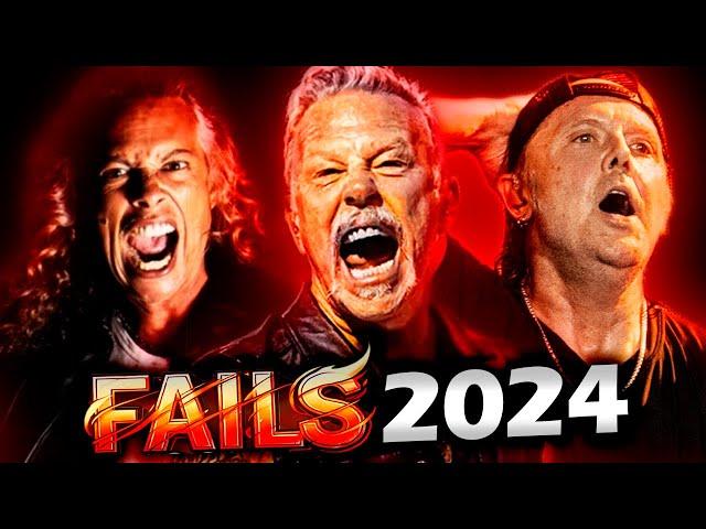 METALLICA FAILS COMPILATION (2024)