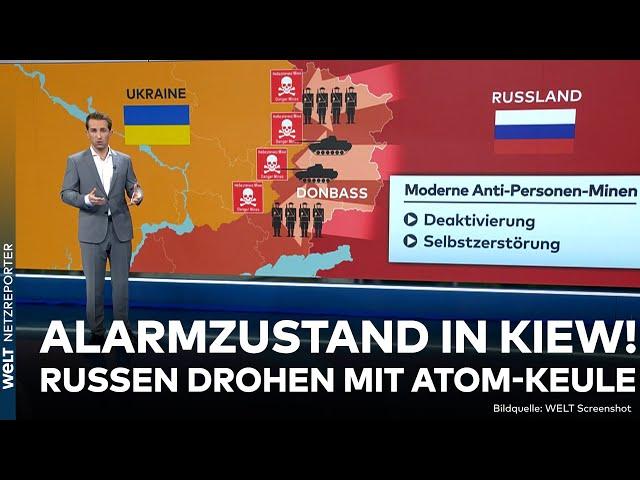 UKRAINE-KRIEG: Alarmbereitschaft in Kiew! Ukrainer rechnen mit massiver Bombardierung auf Hauptstadt