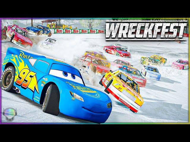 McQueen's Christmas CRASH-FEST! | Wreckfest