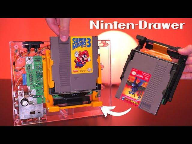 Huge NES Flaw Finally FIXED With New Sliding 72-Pin Connector // Ninten-Drawer