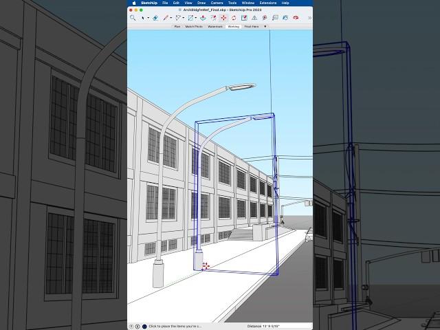 how to make a component in SketchUp