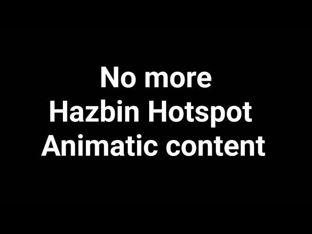 I hate Hazbin Hotspot....(Update)