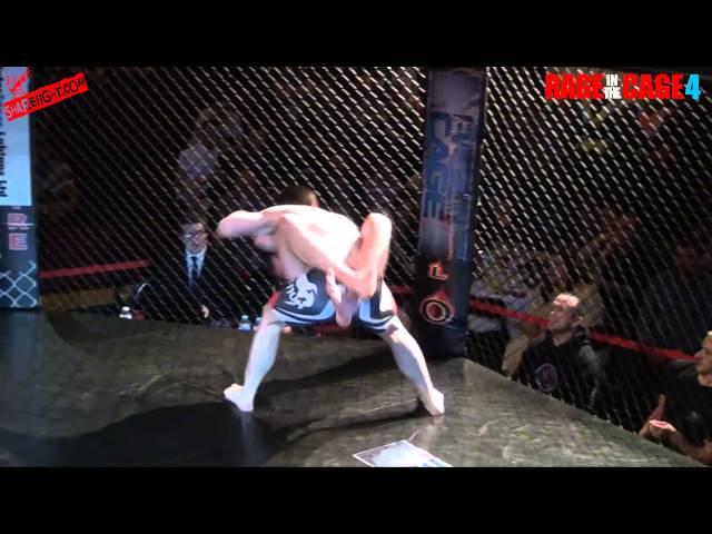 Rage in the Cage 4 - Daniel Tasker VS Dave Dyer - SHAREFIGHT.COM