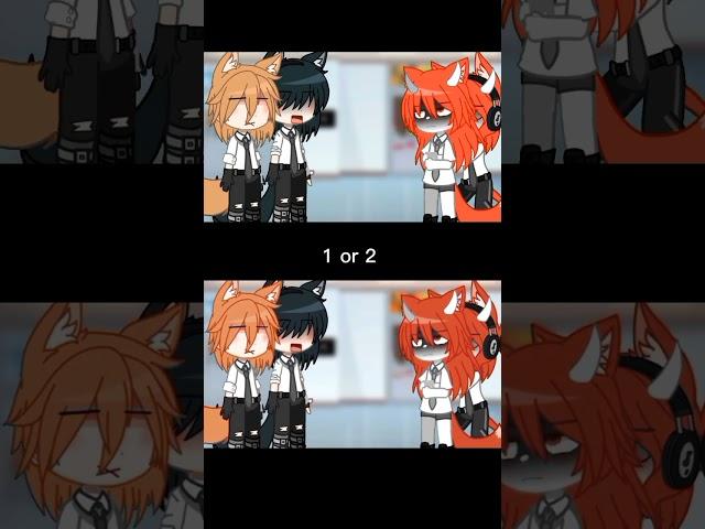 1 or 2? those are my videos! #gacha #viral #gachameme #gachatrend #gachaclub #gachalife