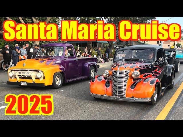Santa Maria Cruisin' Nationals 2025 Friday Night Cruise - West Coast Kustoms