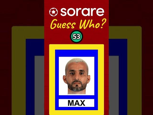 Sorare Guess Who 53 #shorts