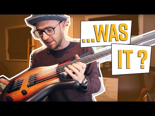 The best fretless bass I've played? Maybe.