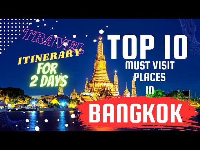 Discover Bangkok | Top 10 Must-See Attractions! | Thailand | Must Visit places in Bangkok