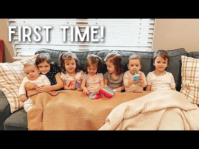 The TRIPLETS loved it! | 7 kids 5 & under!