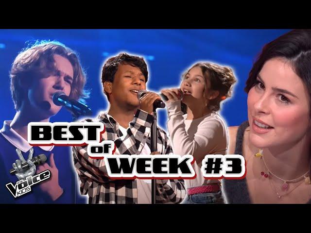 The BEST performances of Blind Auditions Week #3 | The Voice Kids 2024