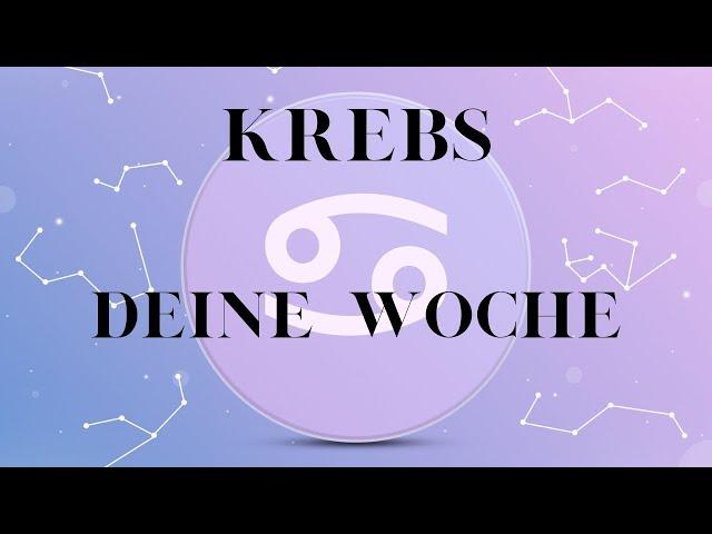 Krebs - Deine Woche - Träume, Visionen und Ziele