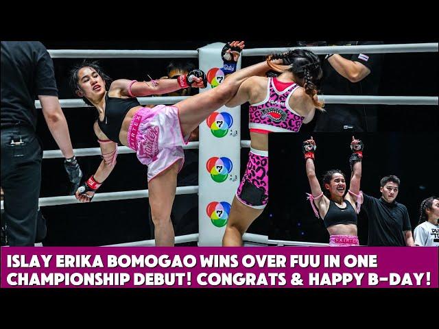 Islay Bomogao Dominates ONE Championship Debut with Epic Muay Thai Moves!