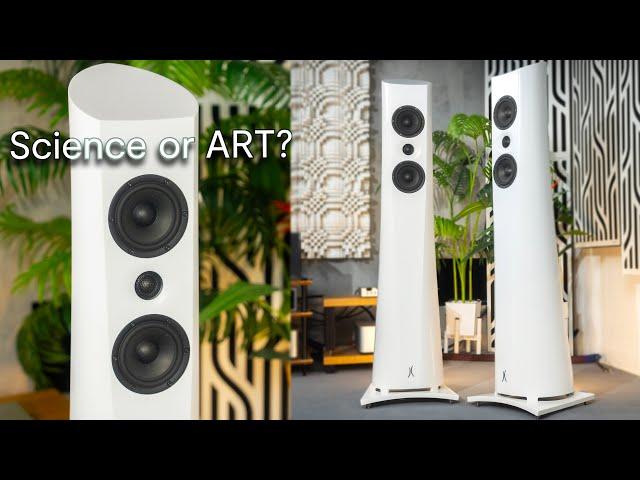 ART or SCIENCE? "SPECTACULAR"HiFi SPEAKERS that are both Estelon AURA Review