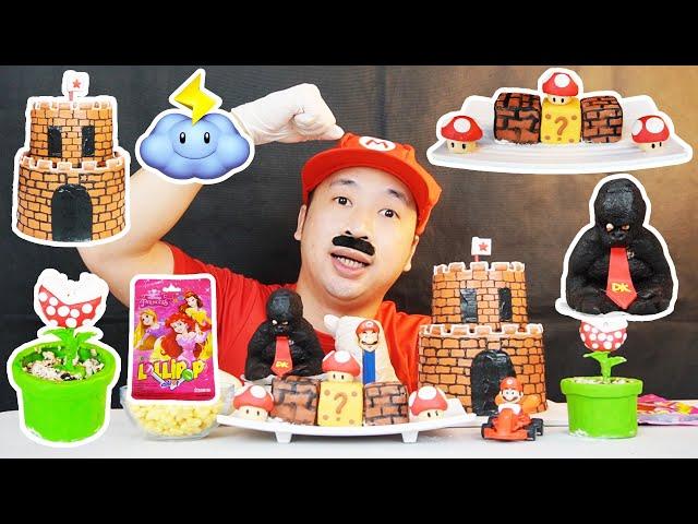 Makan Serba Super Mario | Eating Everything Super Mario | Eating Show