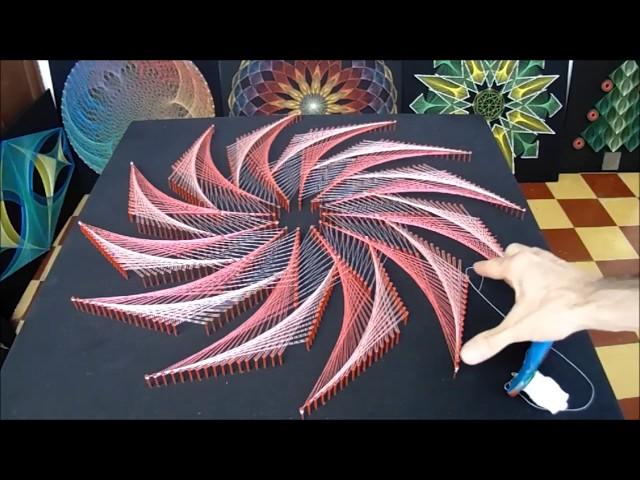 string art fractal turbo por jorge de la tierra