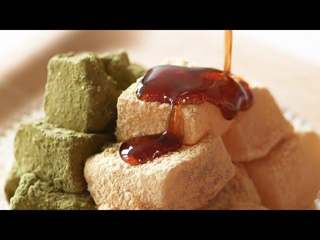 Warabi Mochi // Jelly-like Japanese Sweets