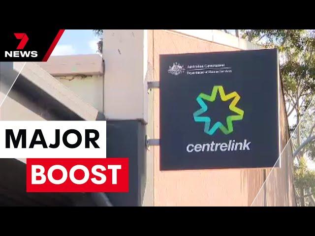 Major social security payment boost for Aussies | 7NEWS