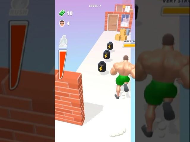 muscle booster exercise||muscle rush game Level-7||Gamer Arun kushwaha||