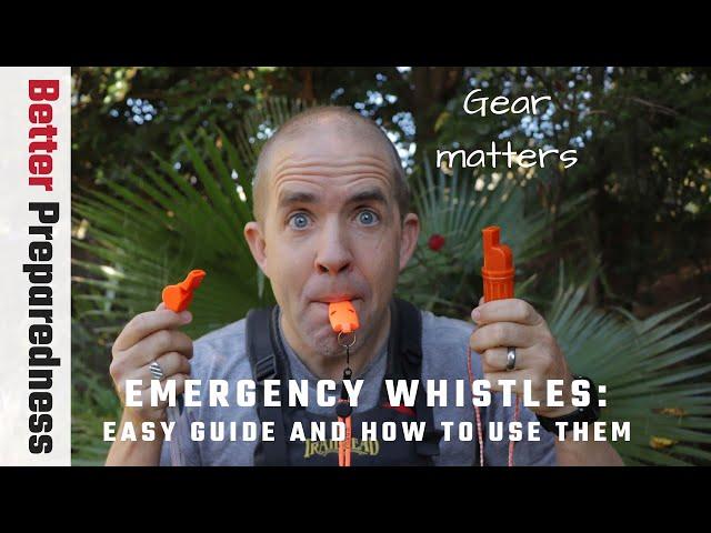 Your Easy Guide to Emergency Survival Whistles and How to Use Them