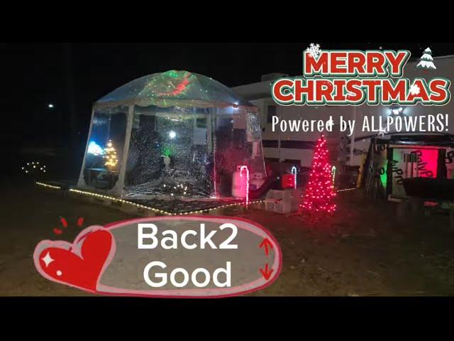 Christmas powered by ALLPOWERS! |Off-grid Living, RV Life, Couple build