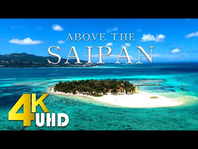 [4k video] Nature video / Healing video / Beautiful Saipan travel seascape / LAN travel