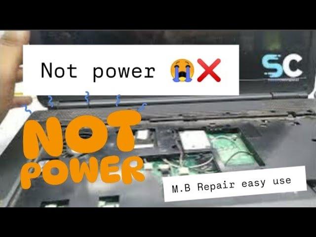 Toshiba laptop Motherboard repair easy tips!