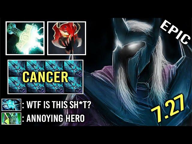 NEW STYLE Electric Curse Abaddon Most Annoying Skill 17 Min Godlike Crazy Attack Speed WTF Dota 2