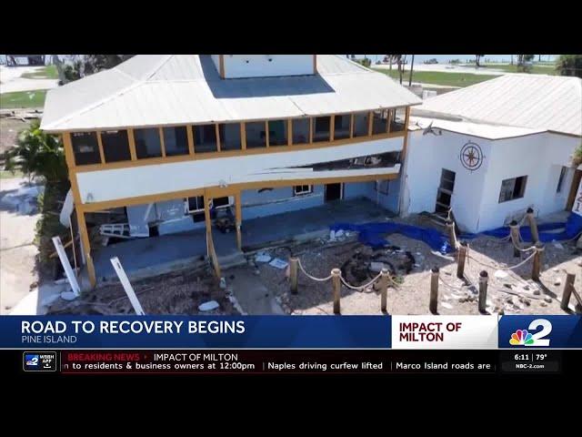 Pine Island starts recovery from Hurricane Milton damage