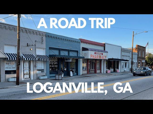 Georgia Roadtrips. Loganville Georgia | Loganville Georgia Downtown. Loganville Car Trip.